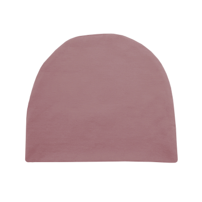 Трикотажная шапка, пыльно-розовое