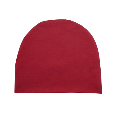 Трикотажная шапка, красная